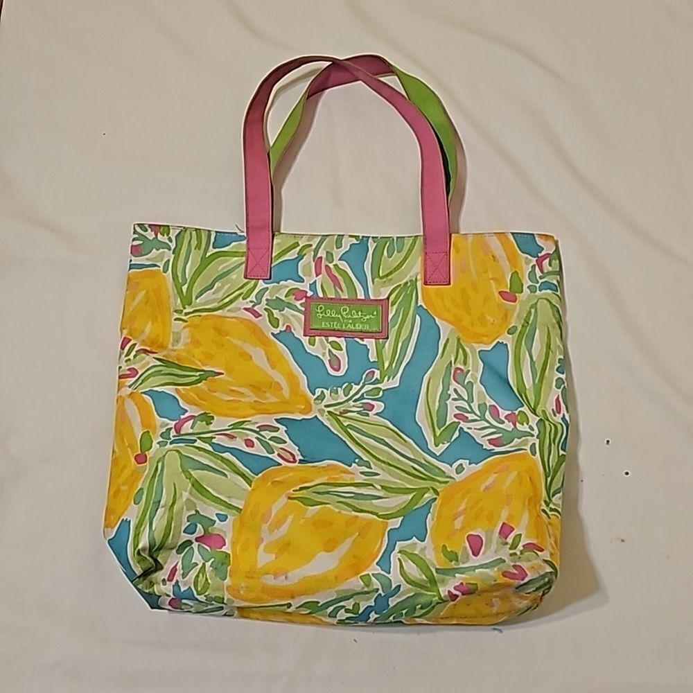 Lilly pulitzer for Estee lauder tote‎
